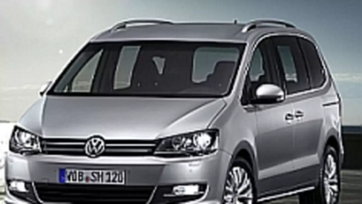 Genewa 2010: Volkswagen Sharan - pierwsze zdjęcia dużego vana z Wolfsburga