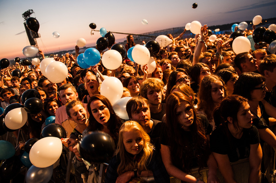 Publiczność na koncercie Jacka White'a