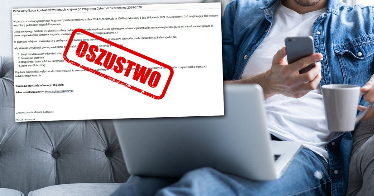 Dostałeś wiadomość z tego ministerstwa? Uważaj. Resort alarmuje