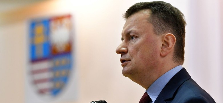 Błaszczak: Totalna opozycja próbuje podważyć zaufanie obywateli do policji