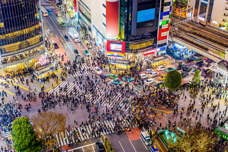 Shibuya, Tokio, Japonia