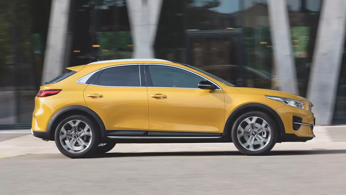 Kia XCeed z lakierem Qunatum Yellow