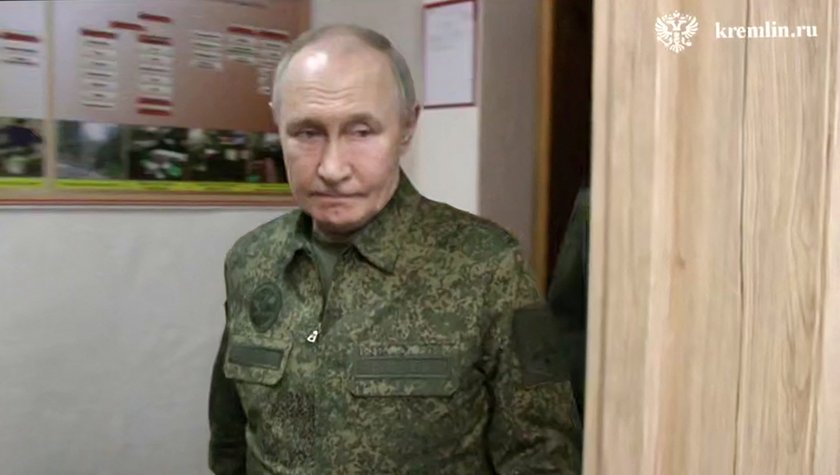 Vladimir Putin visited the Kurski region. The first trip for a long time