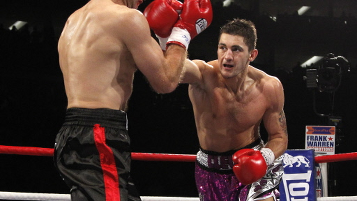 Nathan Cleverly (po prawej) i Aleksy Kuziemski (L)