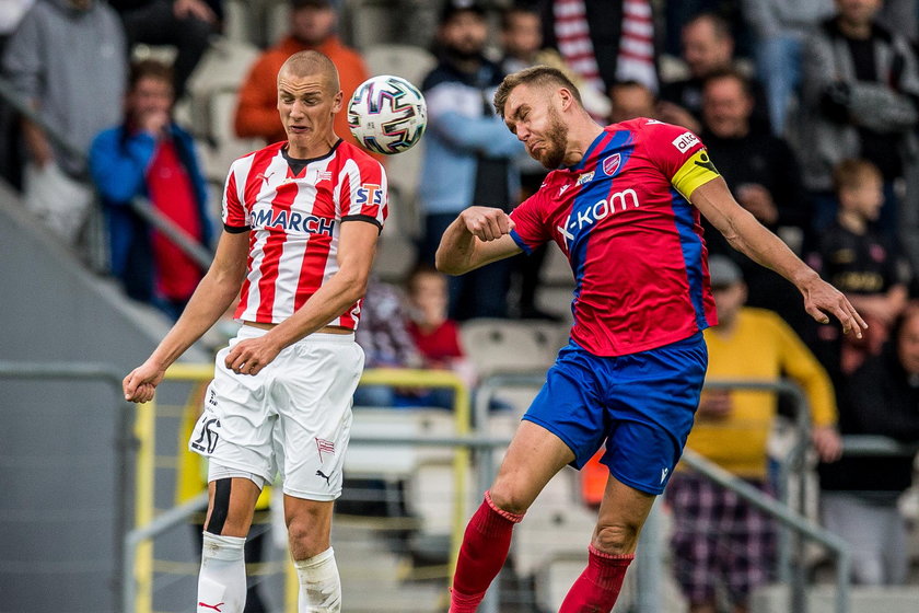 Pilka nozna. PKO Ekstraklasa. Cracovia Krakow - Rakow Czestochowa. 26.09.2020