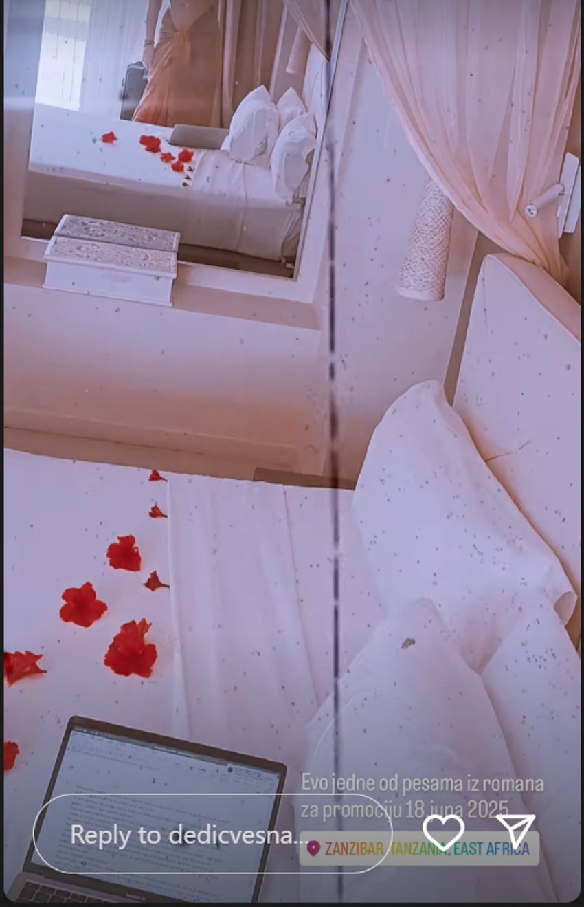 Vesna Dedić na Zanzibaru