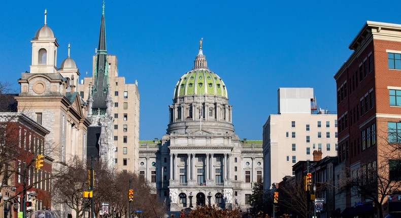 Harrisburg, Pennsylvania.Paul Weaver/SOPA Images/LightRocket via Getty Images