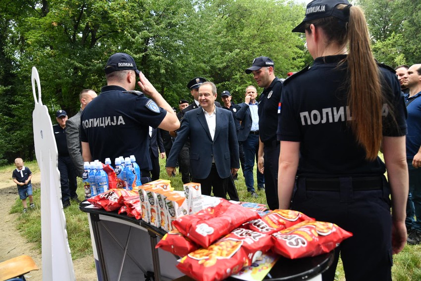 Ivica Dačić u Šumicama 