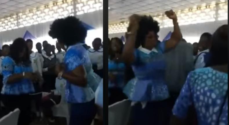 Excited journalist falls and dies while dancing at her school’s reunion party (video)