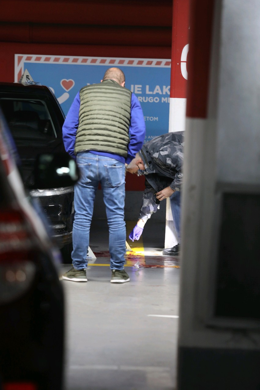 Uviđaj nakon pucnjave u garaži 