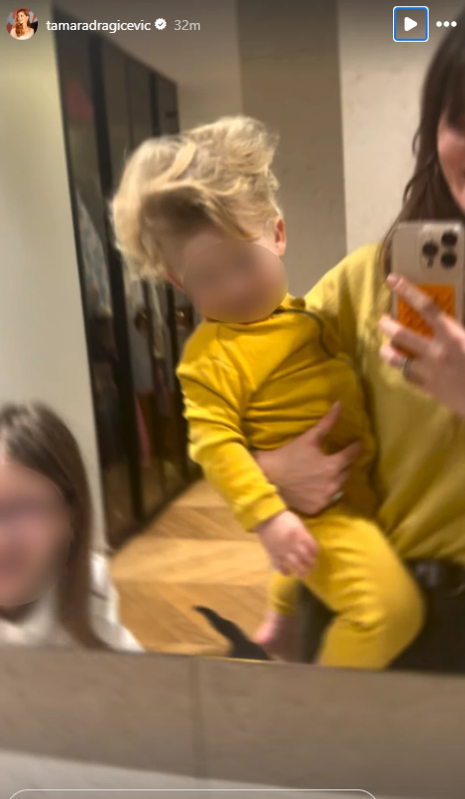 Tamara Dragičević sa sinom