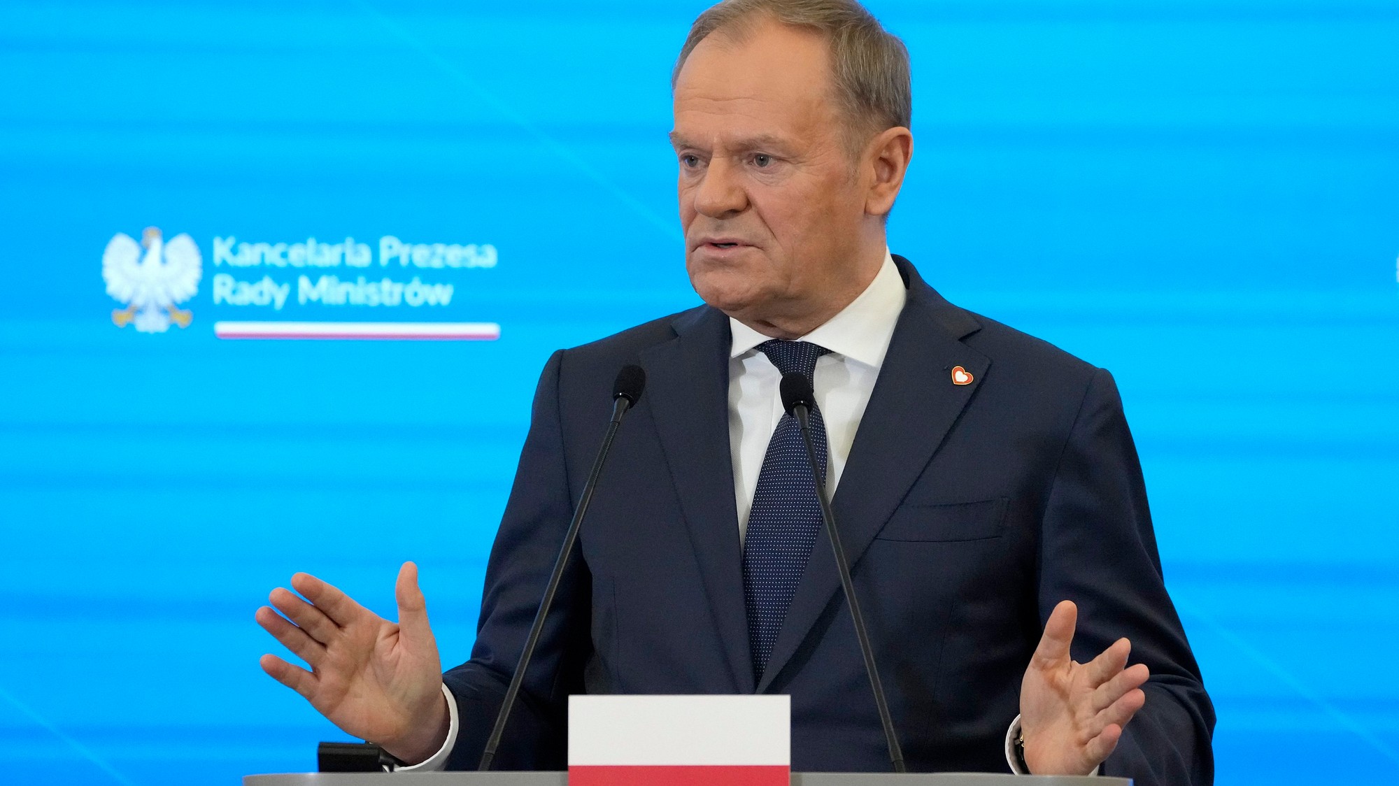 Poľský premiér Donald Tusk.