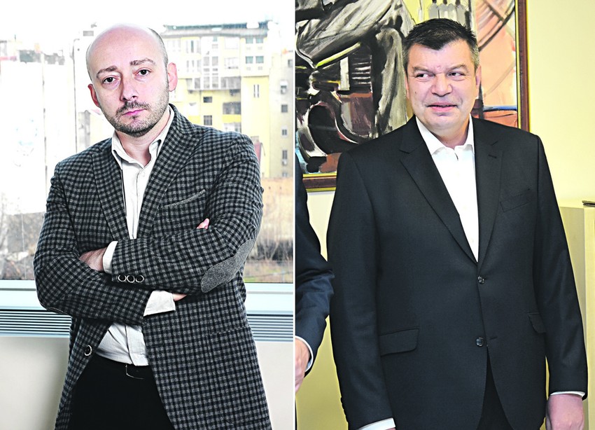 Nesaglasni: Vladimir Vučković i direktor EPS-a Milorad Grčić