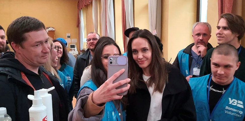 Angelina Jolie przyleciała do Lwowa. Co gwiazda robi w Ukrainie?