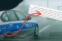 Radiowóz wymusza pierwszeństwo? O tym nagraniu było głośno. Policja reaguje