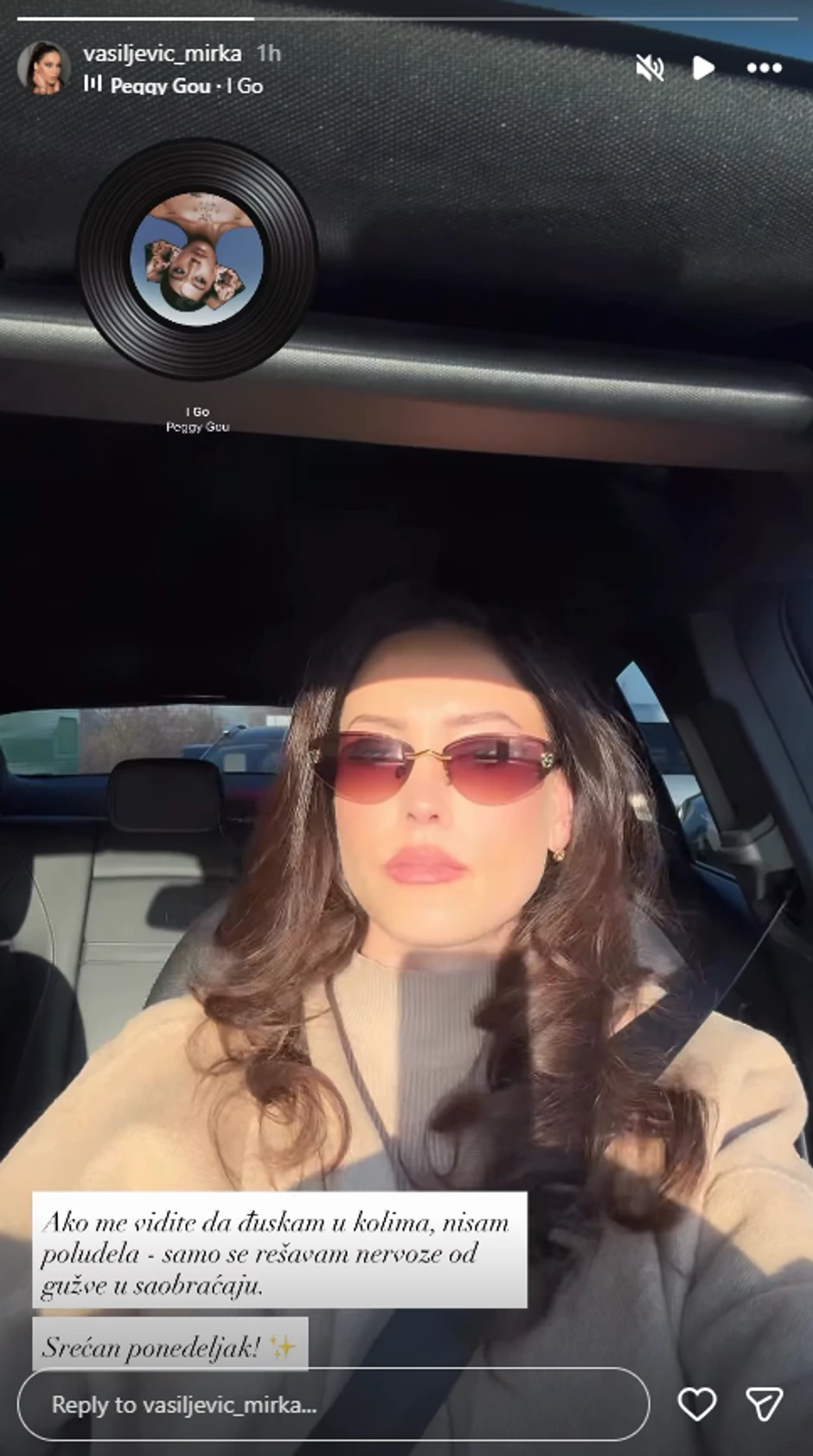 Mirka Vasiljević objava