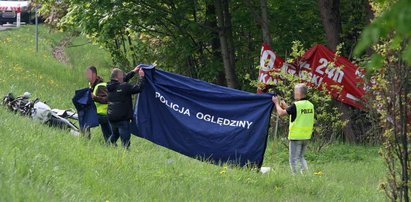 Koszmar! Tir zabił policjanta. Kolos omijał dziurę...