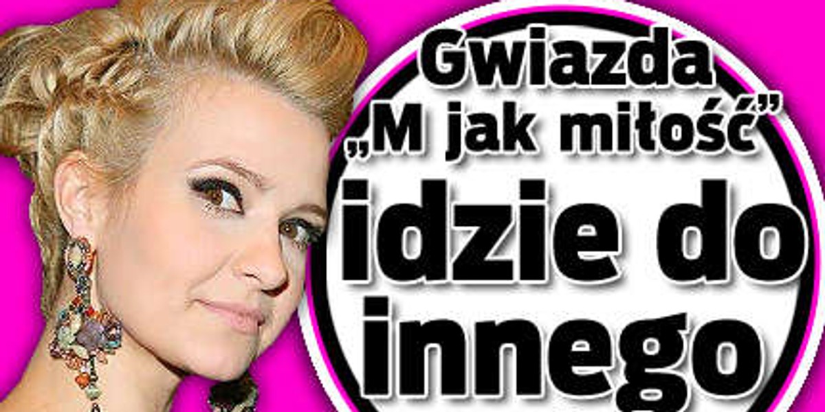 Gwiazda "M jak miłość" idzie do innego serialu