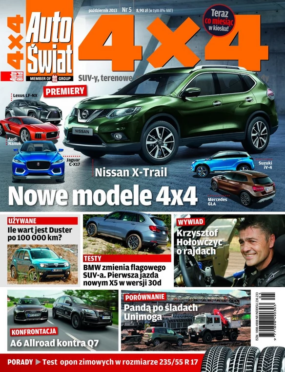 Auto Świat 4x4 teraz co miesiąc!