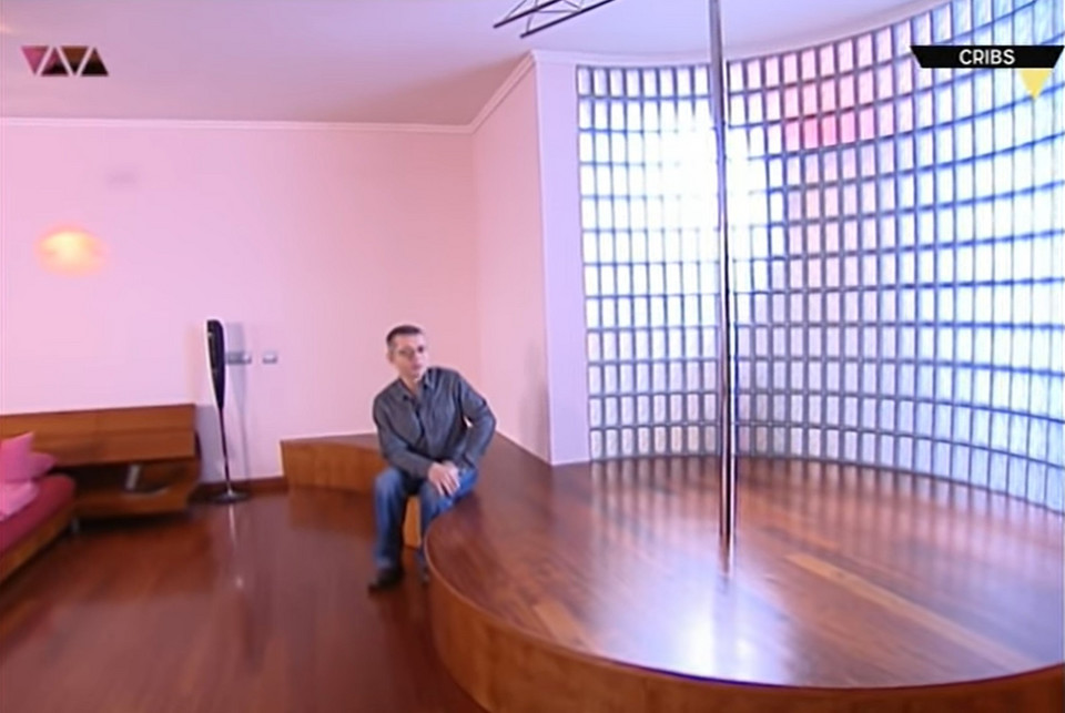 Jacek Łągwa w programie MTV Cribs
