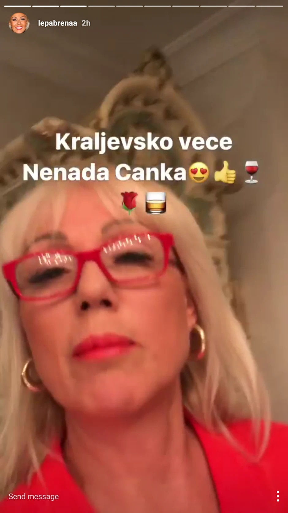 Brena na gozbi kod Čanka