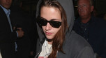Kristen Stewart ukrywa się na lotnisku