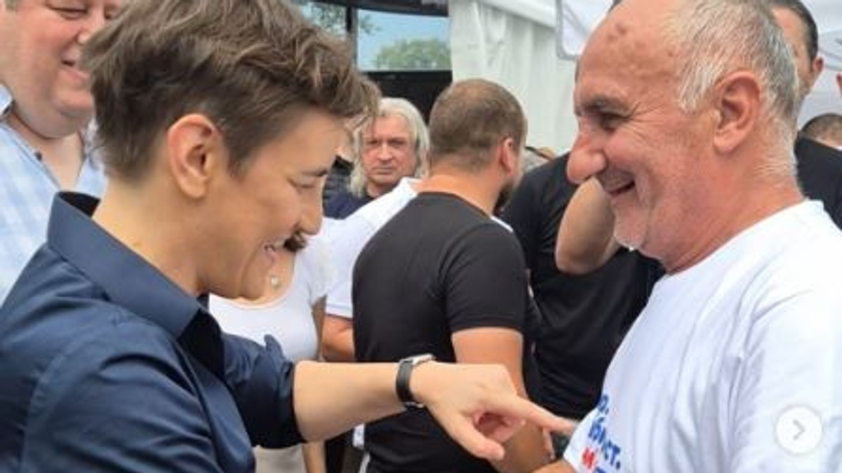 Ana Brnabić  u Crepaji
