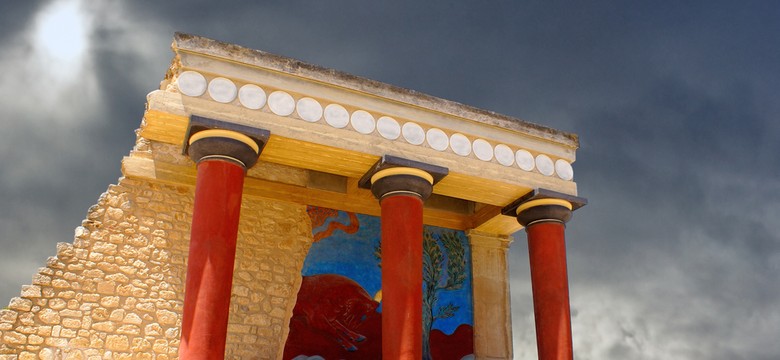 Knossos. Tutaj Minotaur zabijał dziewice