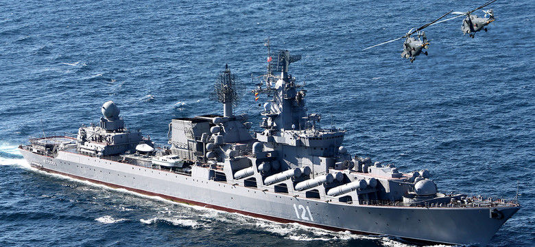 Zatopienie krążownika "Moskwa" to potężny cios w wizerunek rosyjskiej armii. Ten okręt to symbol
