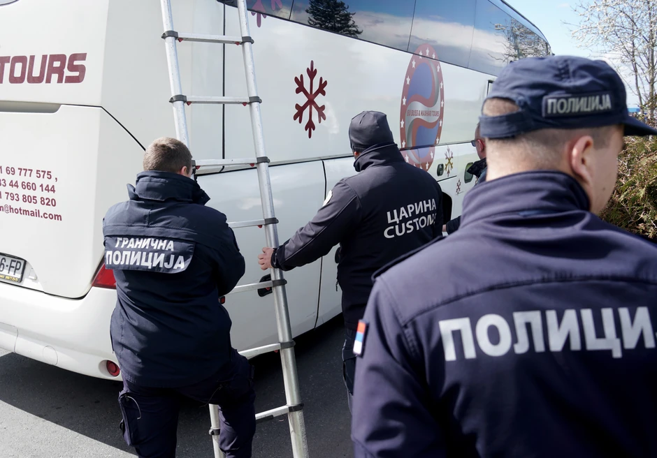 Pripadnici Granične policije/Ilustracija