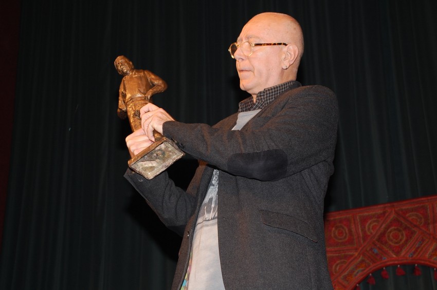 Irfan Mensur sa priznanjem za najboljeg glumca