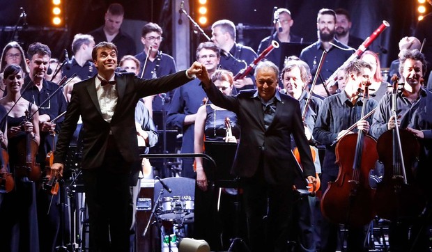 gabrijel felc zubin mehta bg filharmonija koncert na otvorenom twitter