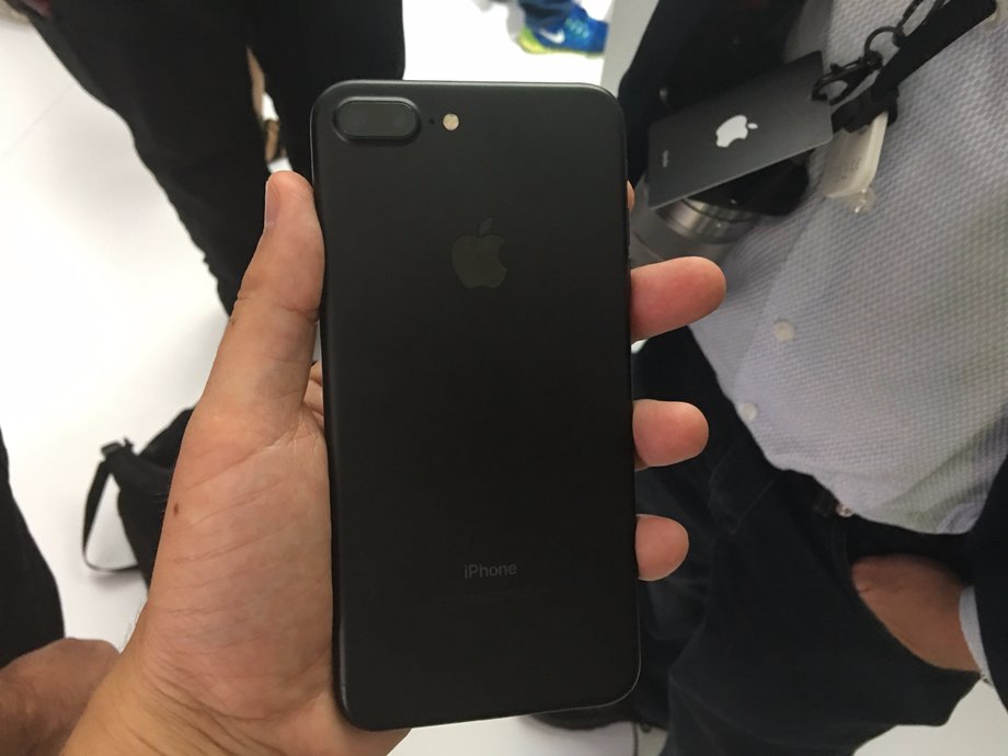 The iPhone 7+ featured a dual camera.