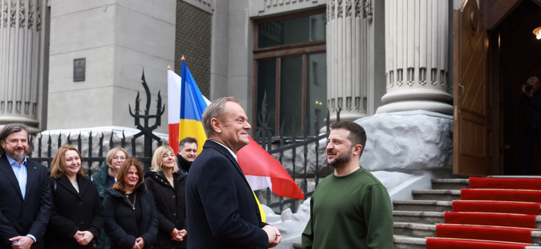 Tusk w Kijowie: Porozumieliśmy się z prezydentem Zełenskim...