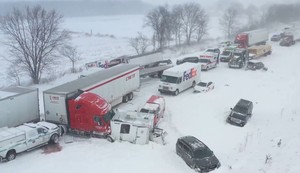 Lančani sudar više od 100 vozila u Mičigenu
