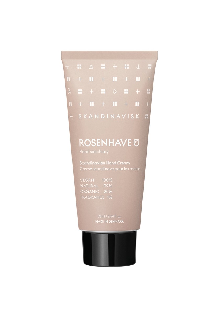 Crème mains «Rosenhave» de Skandinavisk pour CHF 25.–, via Zalando. 