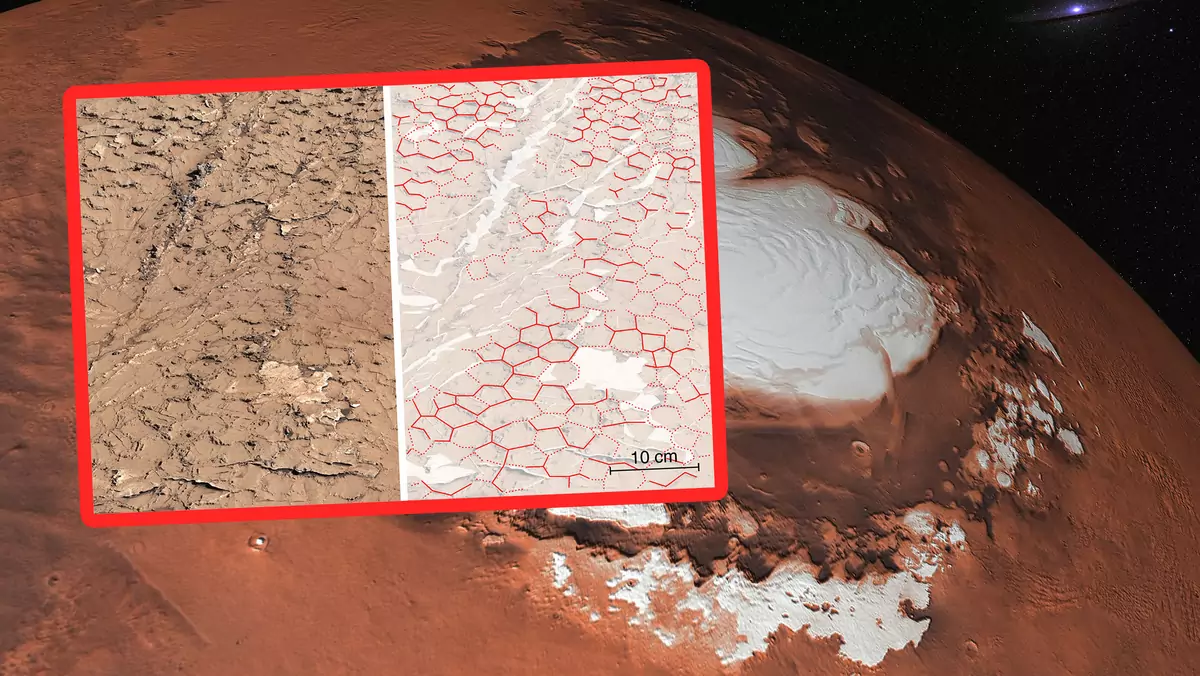 Regularne wzory na Marsie