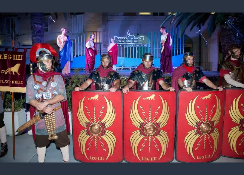 Rzymscy legioniści fot. Visitsplit.com