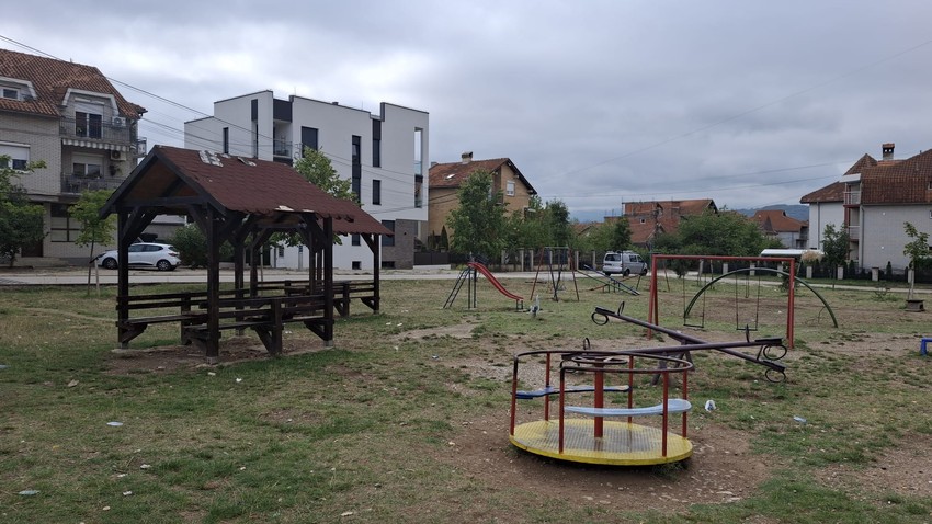 Ovde su sedela dvojica muškaraca neposredno pre ubistva