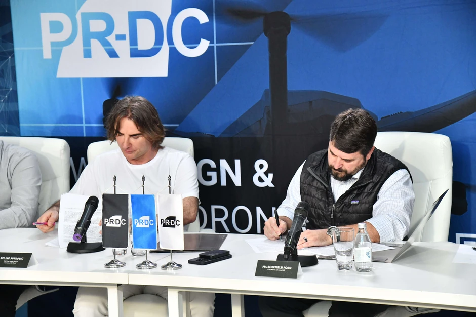 Potpisivanje ugovora o zajedničkoj saradnji između PR-DC i Raven kompanije
