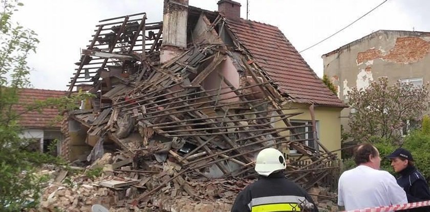 Pół domu zniknęło z powierzchni ziemi! Kobieta w ciąży w szpitalu