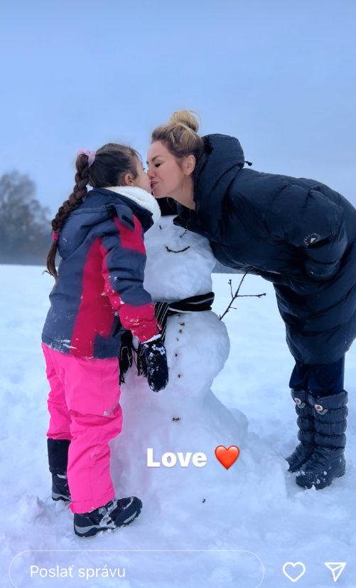 Adriana Sklenaříková zavítala na Slovensko a šokovalo ju počasie.