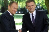 tusk arłukowicz uścisk