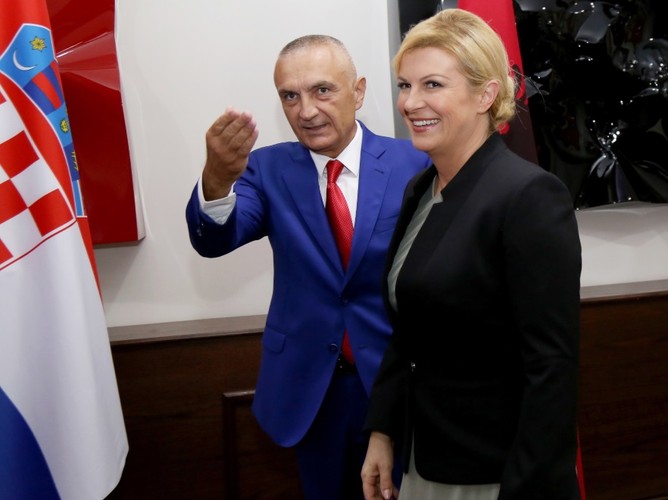 Ilir Meta i Kolinda Grabar-Kitarović