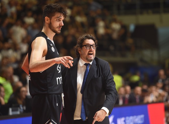 Detalj sa meča Partizan - Lokomotiva u Beogradu