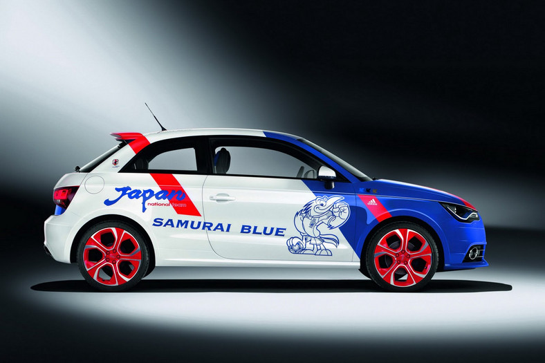 Audi A1 Samurai Blue dedykowane japońskim piłkarzom