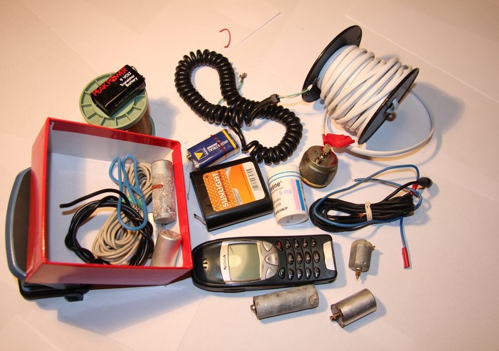 Materiały znalezione przy Brunonie K.