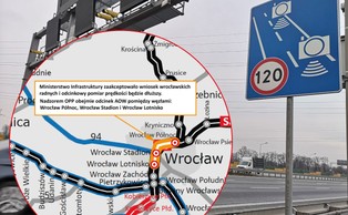 Autostradowa Obwodnica Wrocławia. Odcinkowy pomiar prędkości będzie dłuższy. 8,4 km pod ścisłym nadzorem