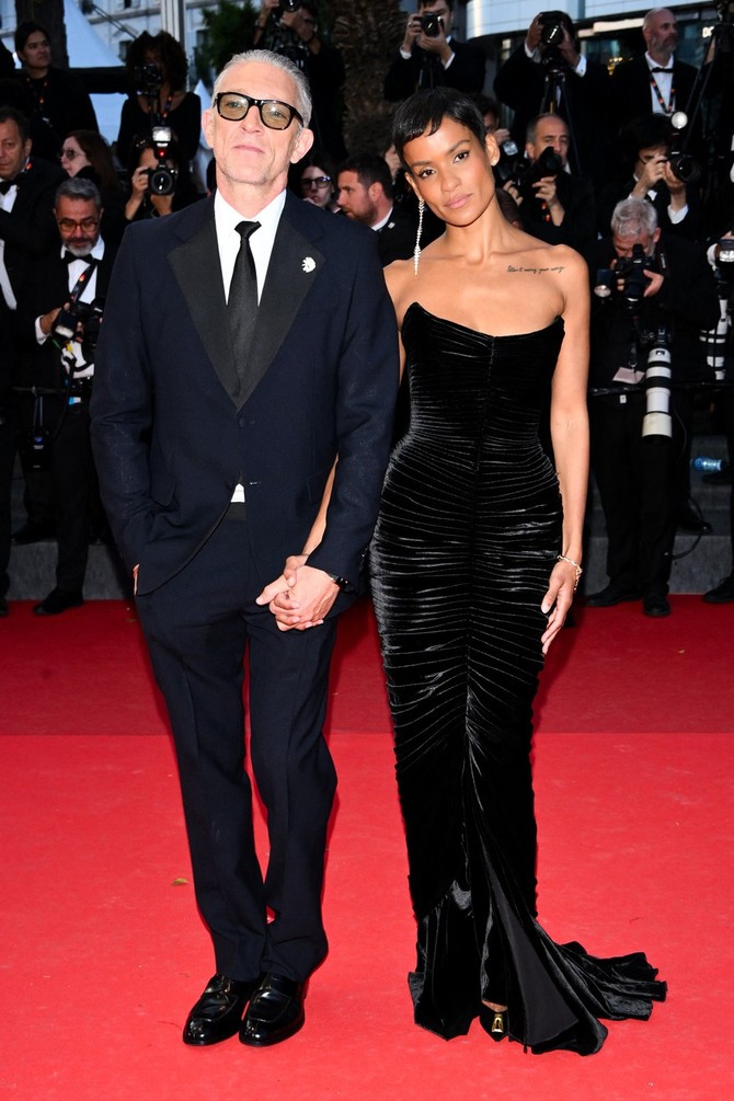 Vensan Kasel sa svojom devojkom Narom Baptistom 