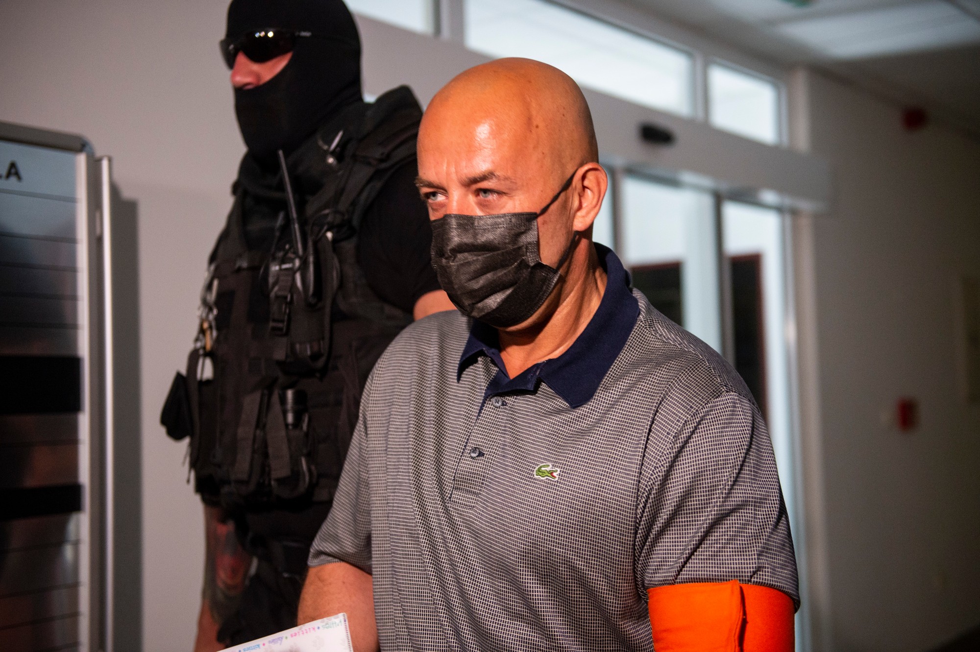 Ladislav Vičan zadržaný počas akcie Judáš.